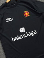 Camiseta Balenciaga x Paris Preta