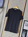 CAMISETA ZARA BÁSICA AZUL M.