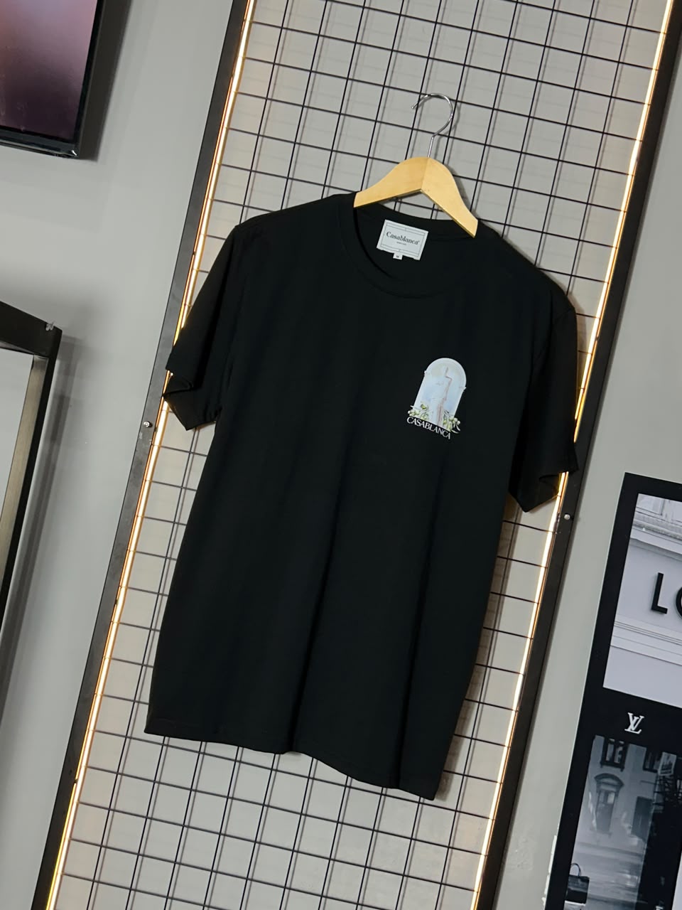 Camiseta Casab. Estatua Preta