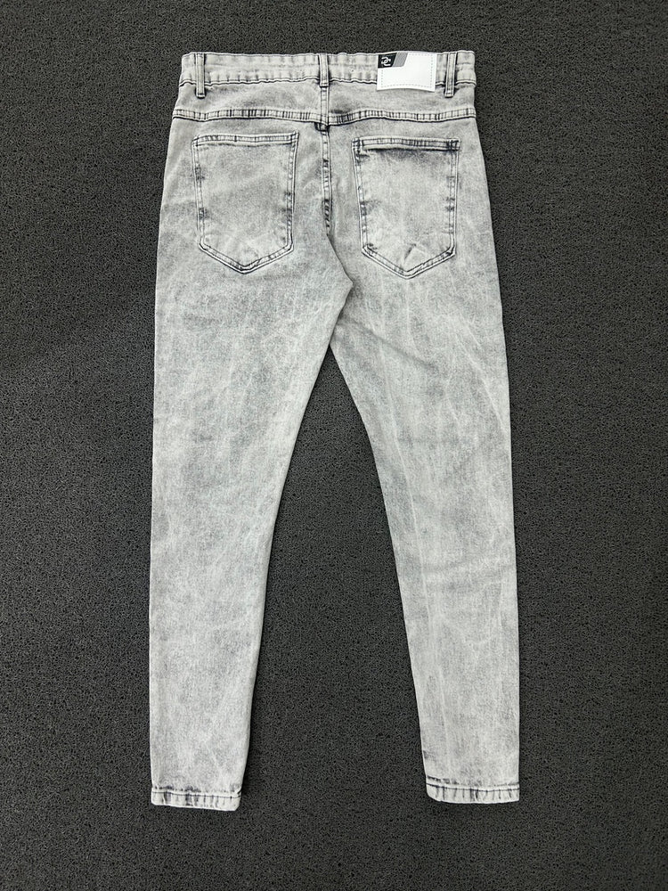 Calça Jogador Denim&Co Cinza - 5034