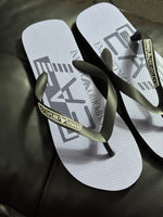 CHINELO ARMANI AZUL HAVAIANAS
