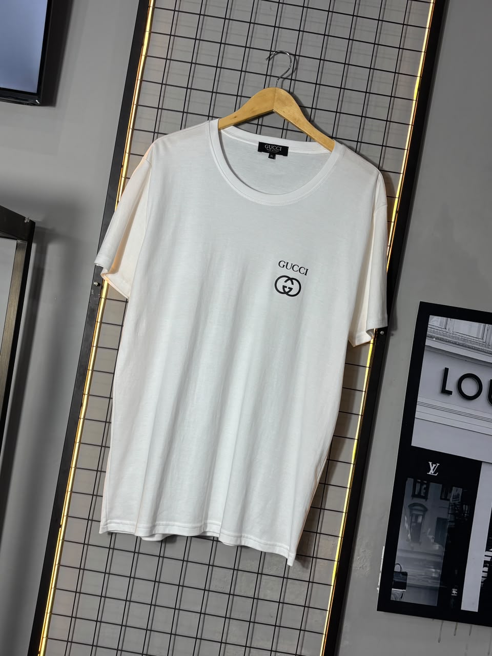 Camiseta Gucci Basic Branca
