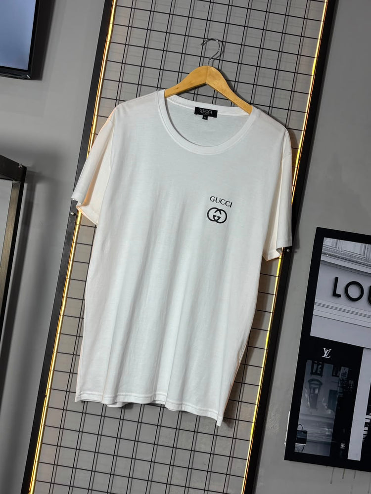 Camiseta Gucci Basic Branca