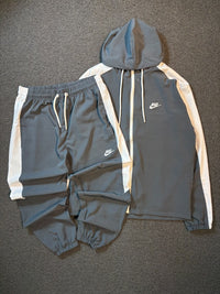 CONJ. TRACKSUIT NK CINZA