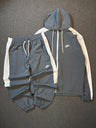 CONJ. TRACKSUIT NK CINZA