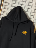 MOLETOM SYNA W. PRETO/LARANJA