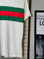 Camiseta Gucci Faixa Branca