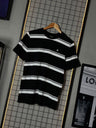 Camiseta Brooks. Preta/Branca