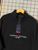 JAQUETA QUARTERZIP TOMMY H. PRETO