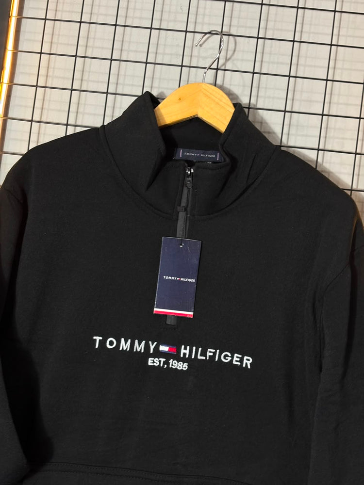 JAQUETA QUARTERZIP TOMMY H. PRETO