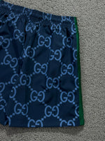 BERMUDA GUCCI MONOE. AZUL M.