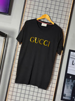 Camiseta Gucci Gold Preta