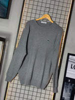 SUÉTER LACOSTE CINZA