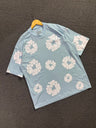 Camiseta Denim Tears Azul Bebê