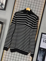 QUARTERZIP BROOKS PRETO/BRANCO