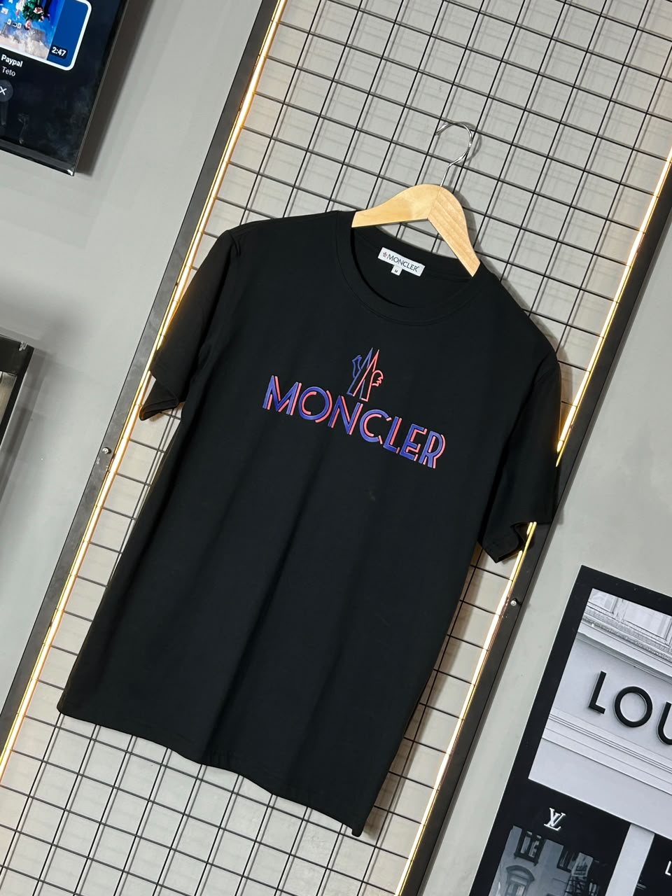 Camiseta Moncler A/V Preta
