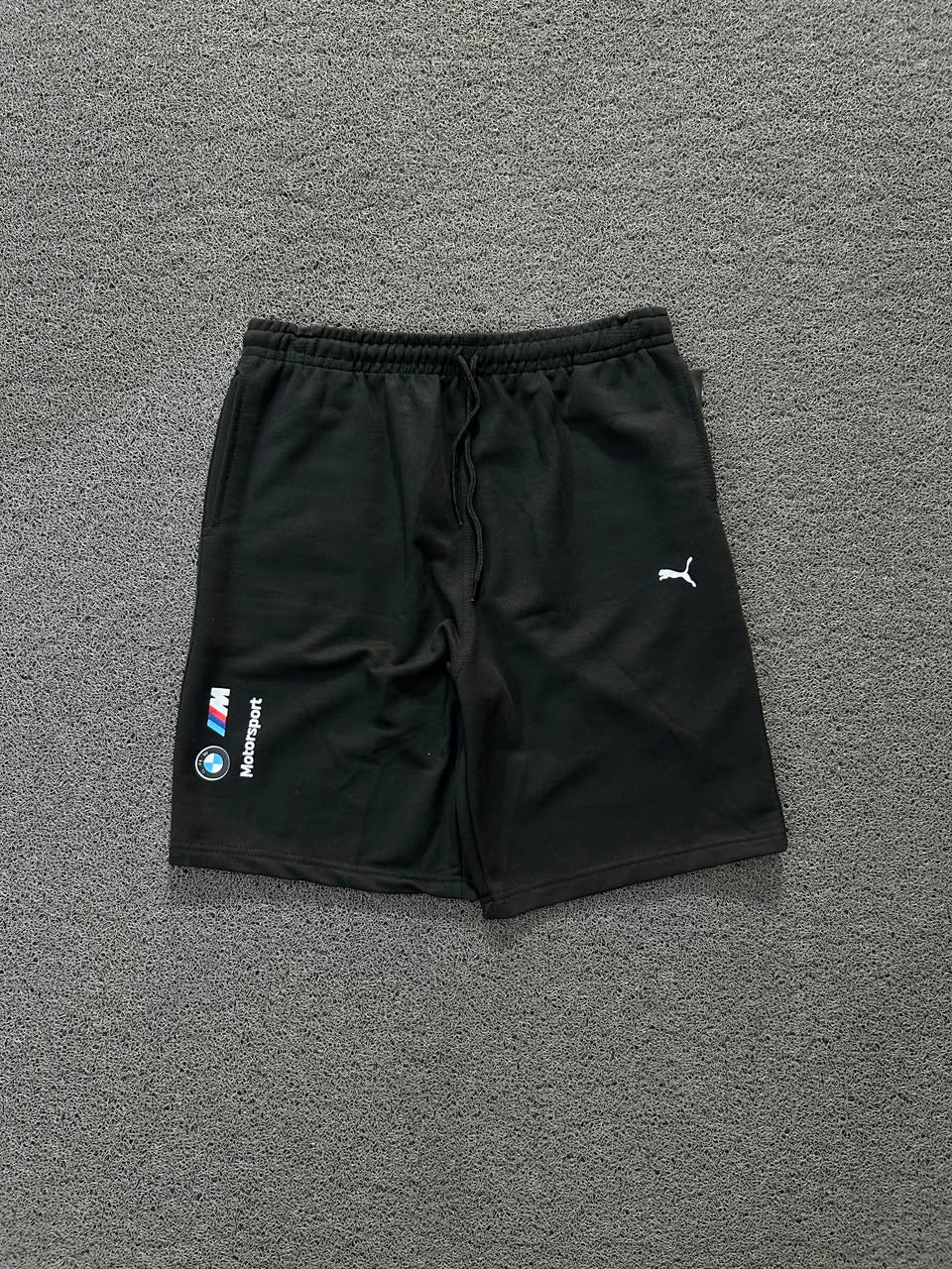 BERMUDA MOLETOM PUMA X BMW PRETA
