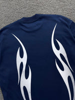 Camiseta Hellstar Fire Azul M.