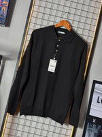 SUÉTER POLO PRETO