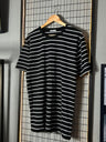 CAMISETA ZARA LISTRADA PRETA/BRANCA