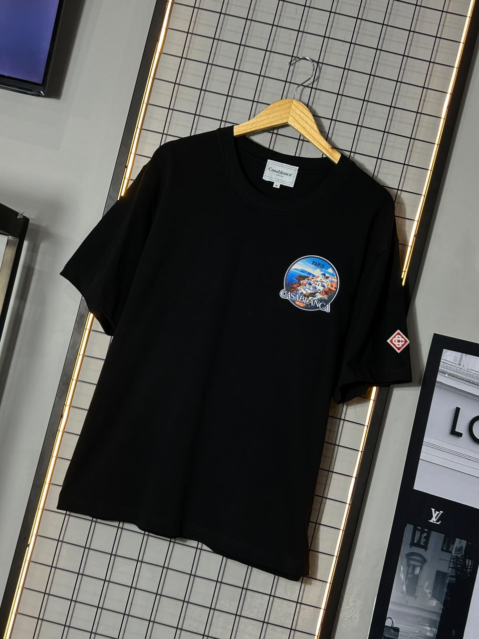 Camiseta Casab. Paris Preta