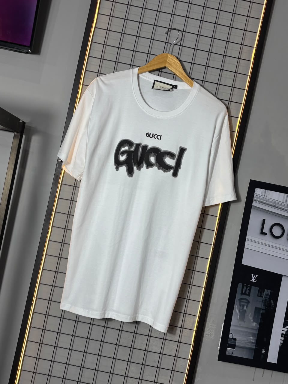 Camiseta Gucci Street Branca