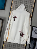 MOLETOM CHROME HEARTS OFF WHITE