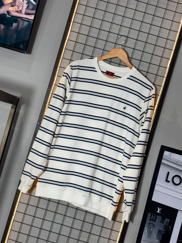 CAMISETA MANG. LONGA BROOKS. BRANCA/CINZA