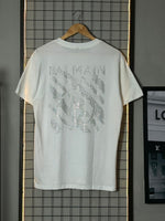 Camiseta Balmain Brilho Branca