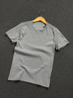 Camiseta Canelada Cinza