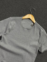 Camiseta Canelada Cinza