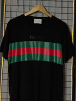 Camiseta Gucci Faixa PRT