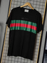 Camiseta Gucci Faixa PRT