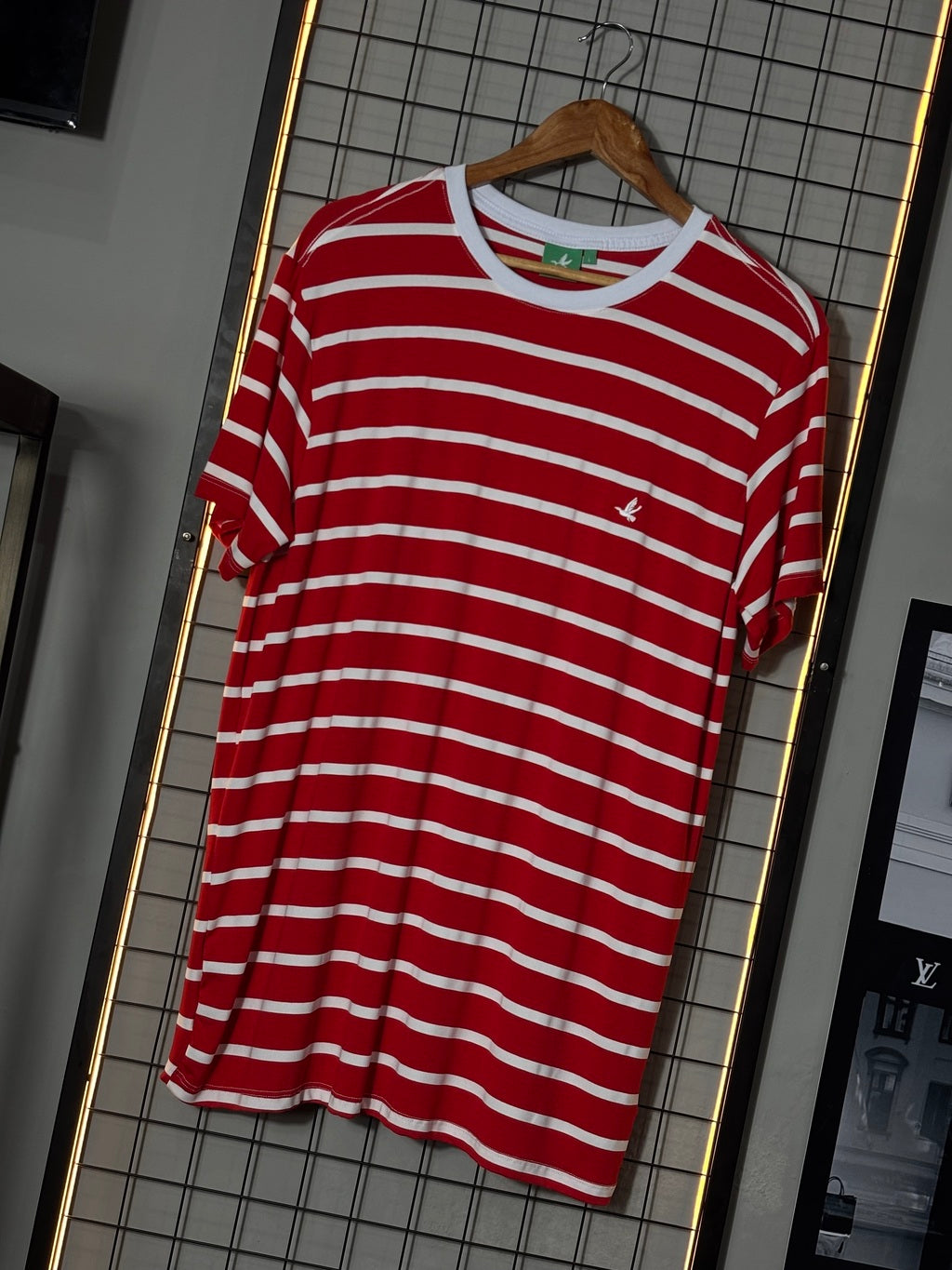 Camiseta Brooksfield - Vermelha/Branca
