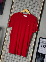 Camiseta Lacoste Monoc. - Vermelha