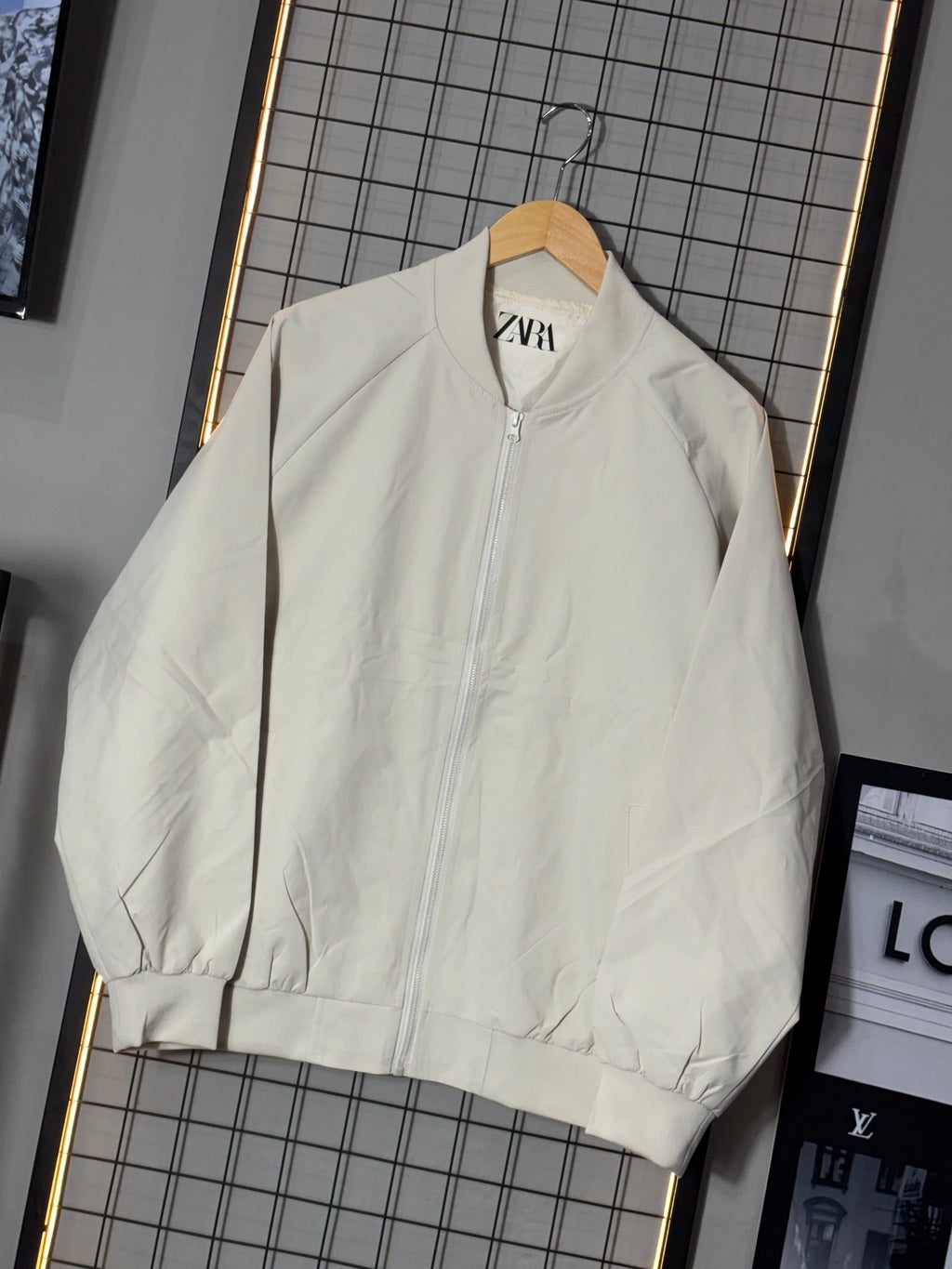 Jaqueta Zara Creme