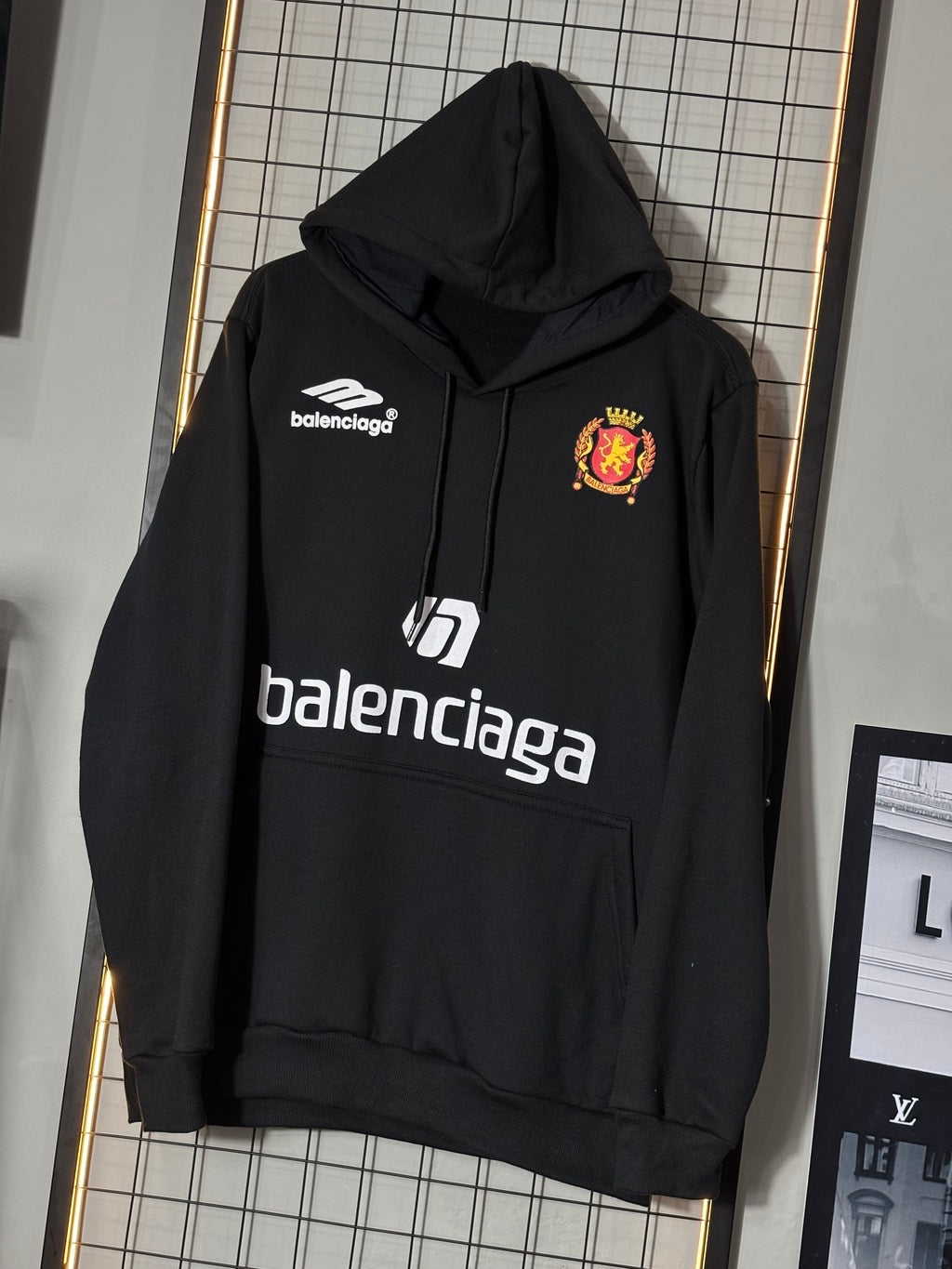 Moletom Balenciaga Paris PRT
