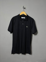 Polo Lacoste Preta - Piquet