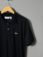 Polo Lacoste Preta - Piquet