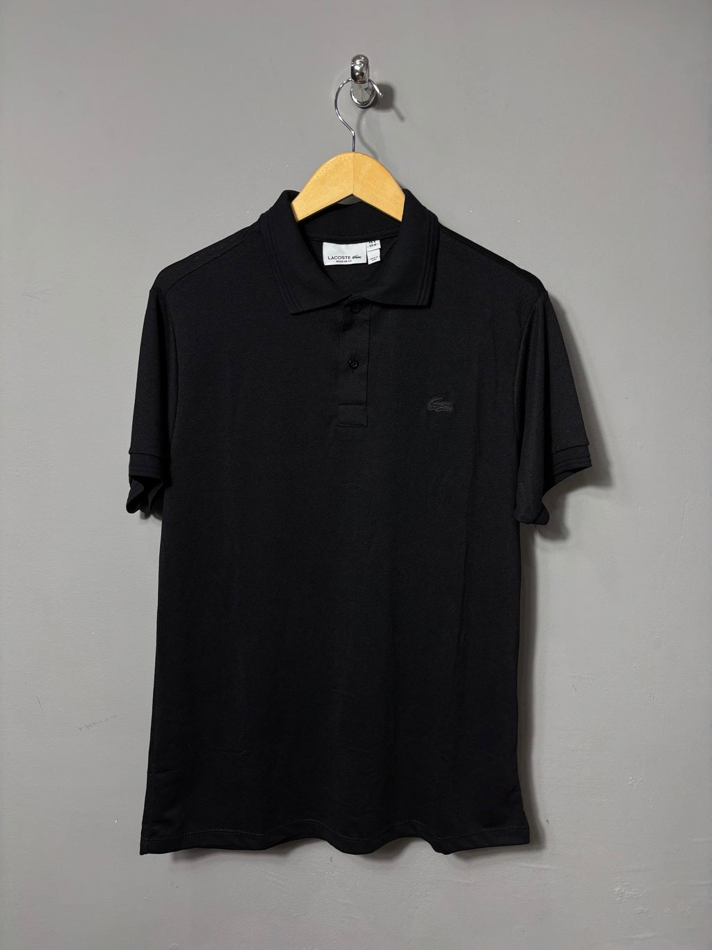 Polo Lacoste All Black - Piquet