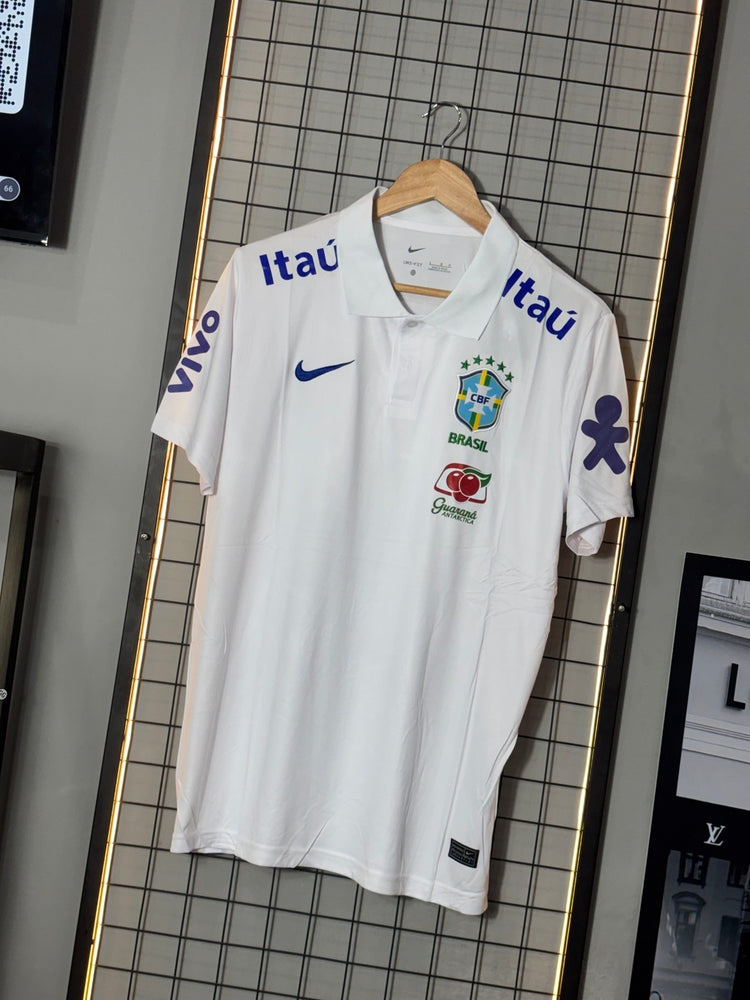 Camiseta Seleção Brasileira Treino Branca