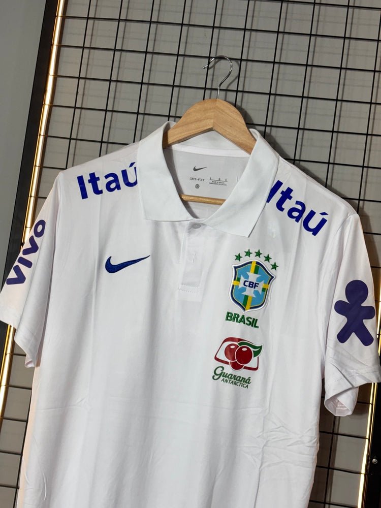 Camiseta Seleção Brasileira Treino Branca
