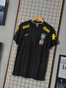 Camiseta Seleção Brasileira Treino Preta