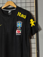 Camiseta Seleção Brasileira Treino Preta