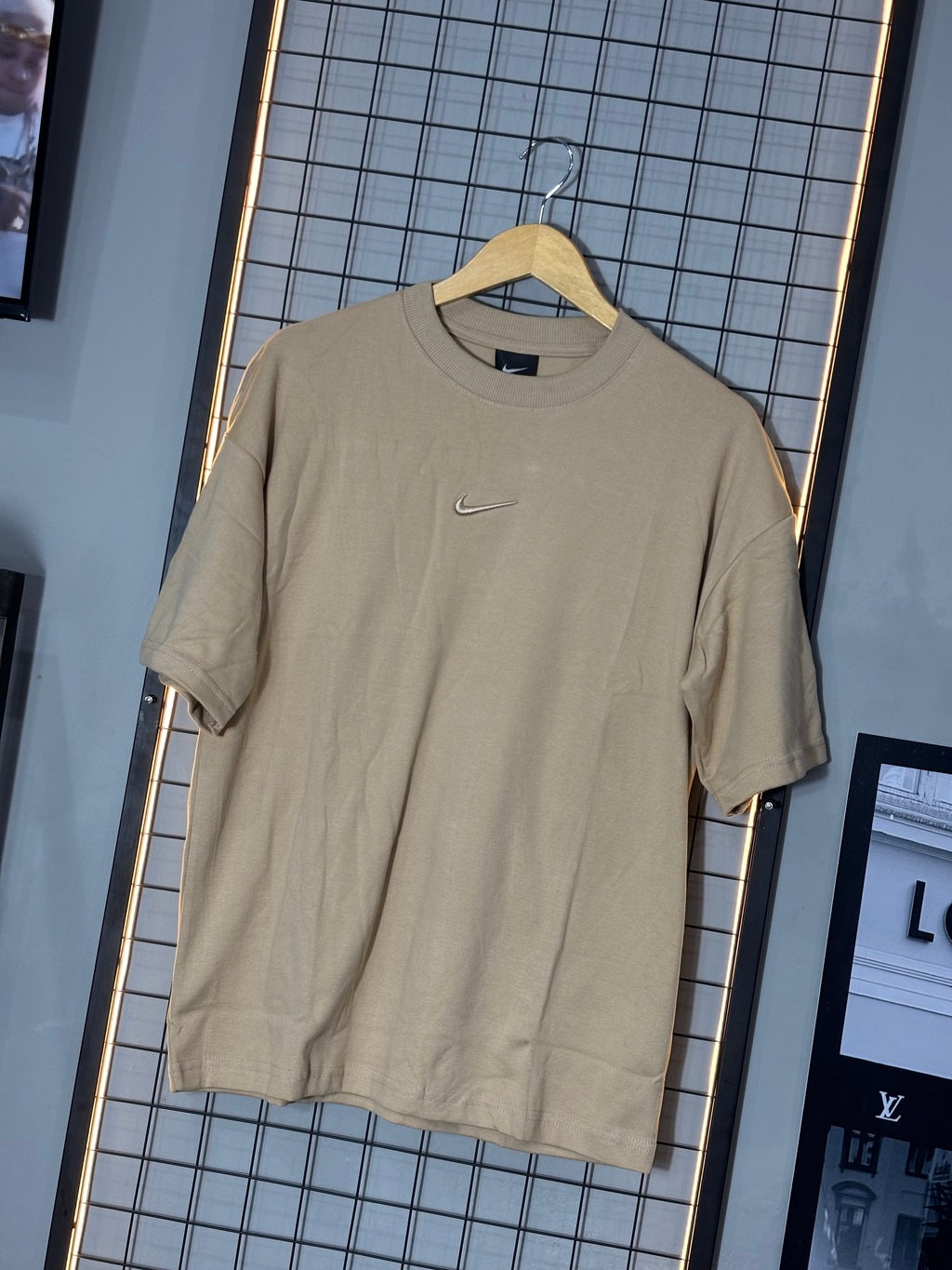 Camiseta NK Monocromática - Cáqui