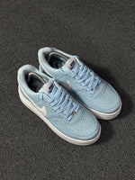 Nike Court Vision Plataforma - Azul Bebê/Branco