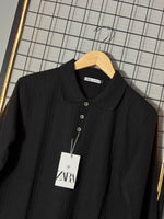 Suéter Polo Zara Preto