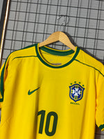 Camiseta Seleção B. RONALDINHO 1998 - Retrô