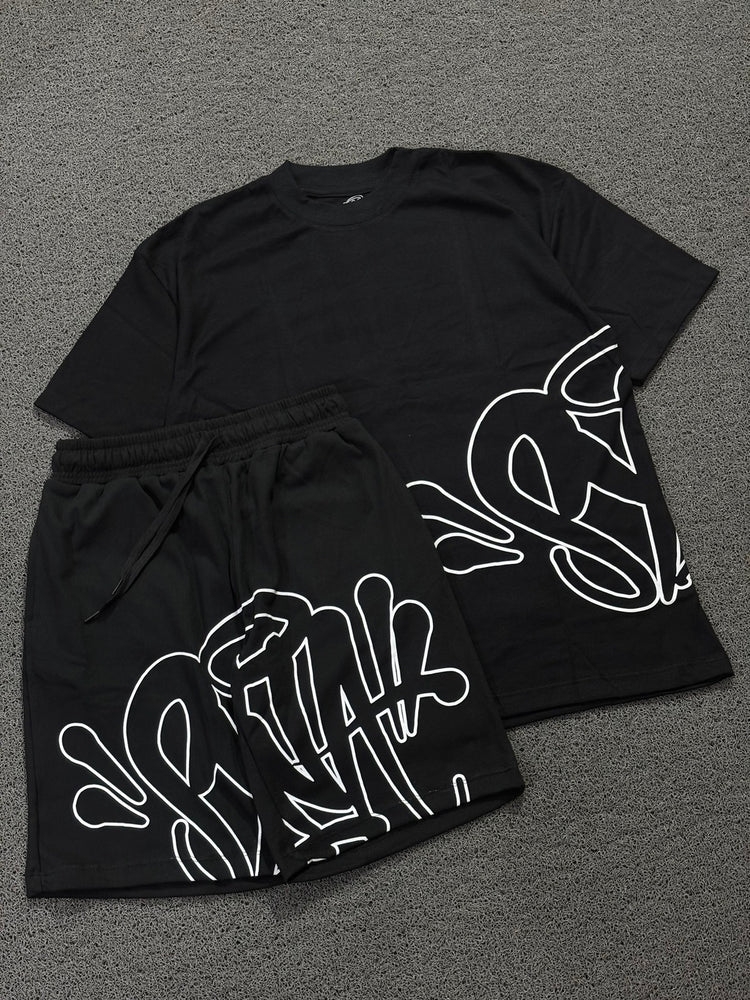 Conjunto Syna - Preto/Cinza