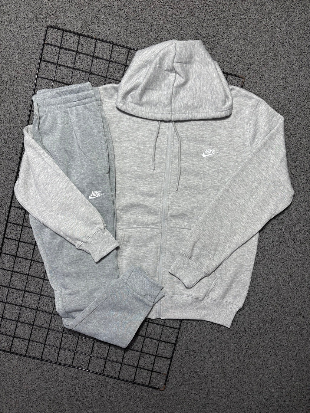 Conjunto Nike Club Cinza - Inverno